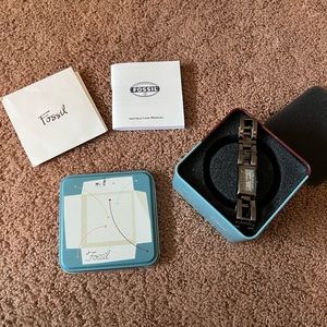 Fossil watch - stainless steel